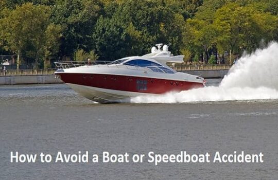 Avoid a Boat or Speedboat Accident