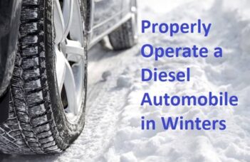 Properly Operate a Diesel Automobile in Winters