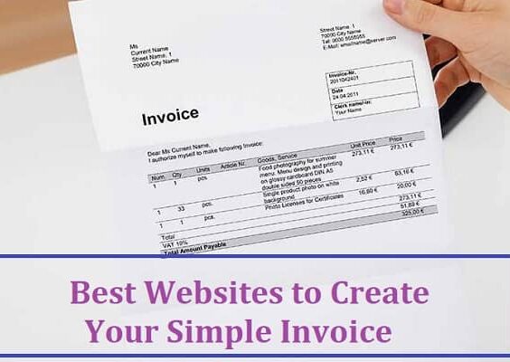 Best Websites to Create Your Simple Invoice