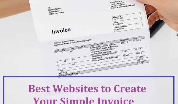 Best Websites to Create Your Simple Invoice