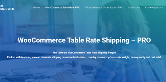 WooCommerce Table Rate