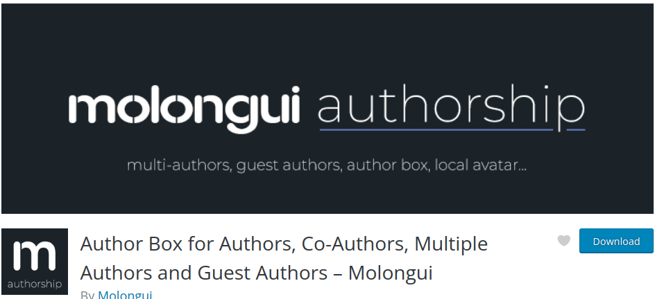 Molongui Authorship