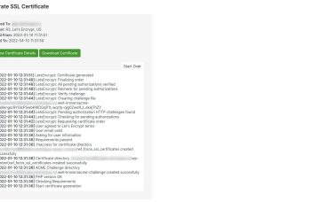 WP Force SSL Certificate