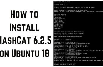 How to install Hashcat 6.2.5 on Ubuntu 18