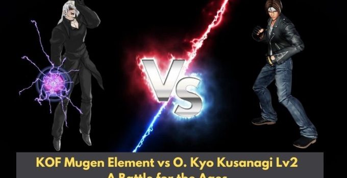 KOF Mugen Element vs O. Kyo Kusanagi Lv2: A Battle for the Ages