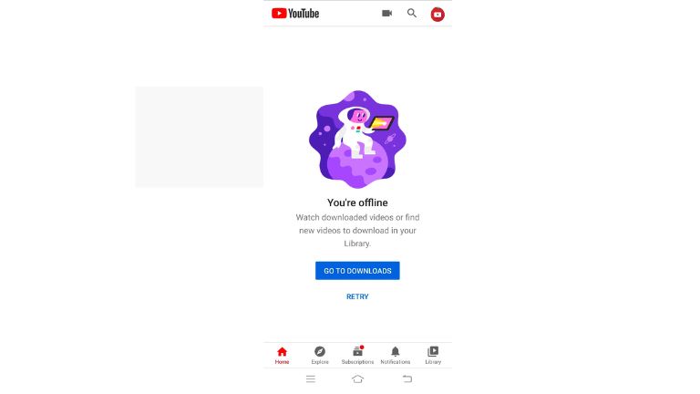 How to Fix the "YouTube You're Offline Check Your Connection" Error on Android