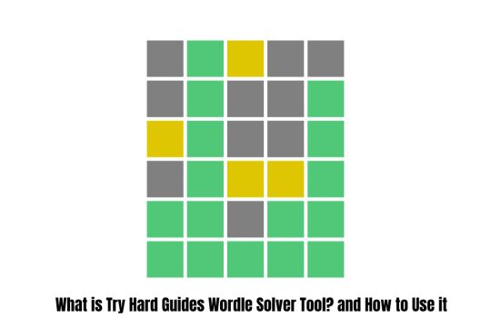What is Try Hard Guides Wordle Solver Tool? and How to Use it